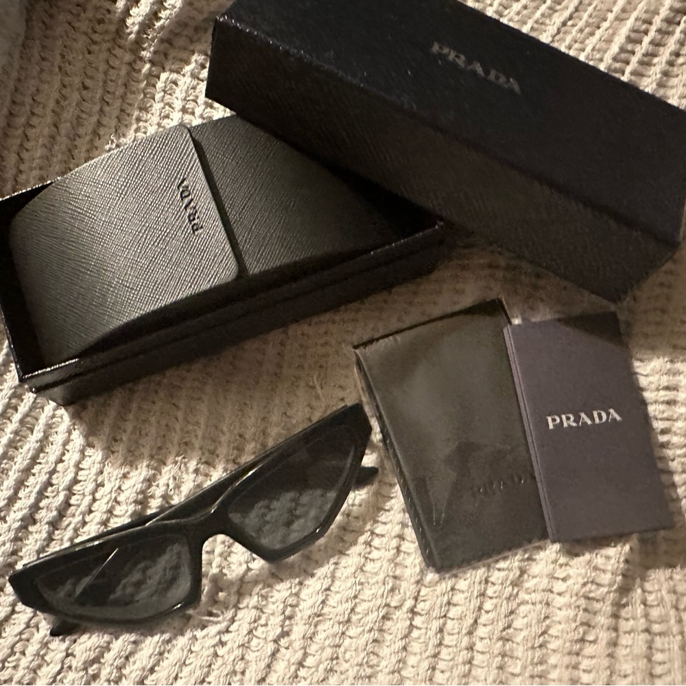 Prada Cateye Black Women’s Sunglasses